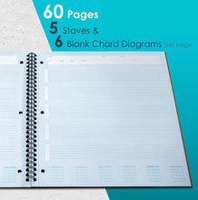 Load image into Gallery viewer, Guitar Tab Notebook