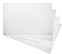 Load image into Gallery viewer, XL Geometric Transparency Grid Set (11" x 17")