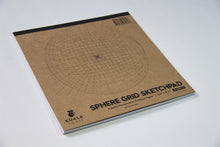 Load image into Gallery viewer, Sphere Grid (5-point Perspective) Sketch Pad