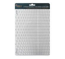 Load image into Gallery viewer, 2-point Perspective Static-Cling Grid for Tablets