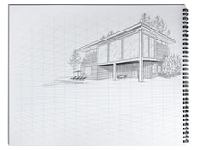 Load image into Gallery viewer, 2-point Perspective Spiral-Bound Sketch Pad (11" x 14")