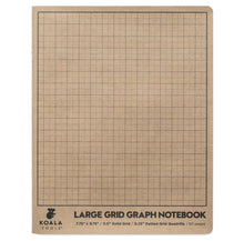 Load image into Gallery viewer, Large Quadrille Grid Graph Sketchbook
