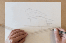 Load image into Gallery viewer, Perspective Ruler – 2-Point &amp; 3-Point Perspective Drawing Tool
