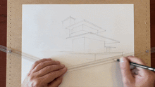 Load image into Gallery viewer, Perspective Ruler Drawing Board Set
