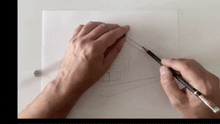 Load image into Gallery viewer, Perspective Ruler – 2-Point &amp; 3-Point Perspective Drawing Tool
