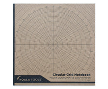 Load image into Gallery viewer, Circular Grid (Polar Coordinate) Sketchbook
