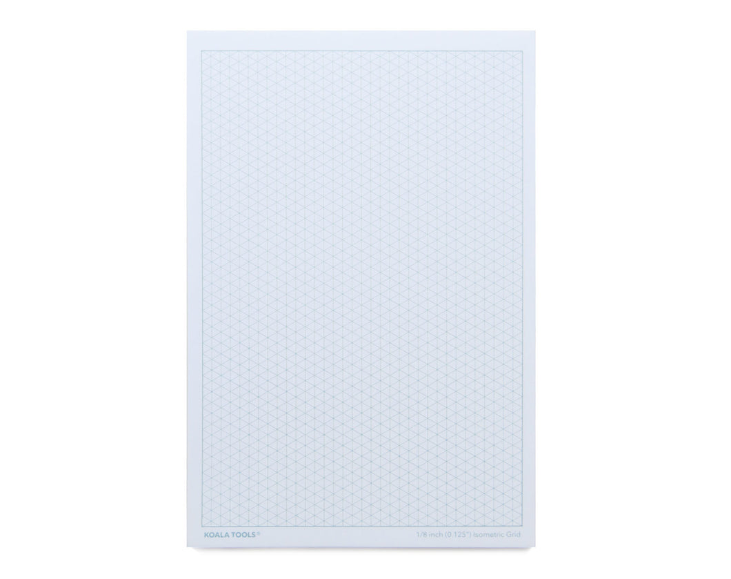Mini Isometric Graph Paper Sketchpad (4