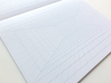 Load image into Gallery viewer, 1-point Perspective ROOM GRID Sketch Pad (9&quot; x 12&quot;)
