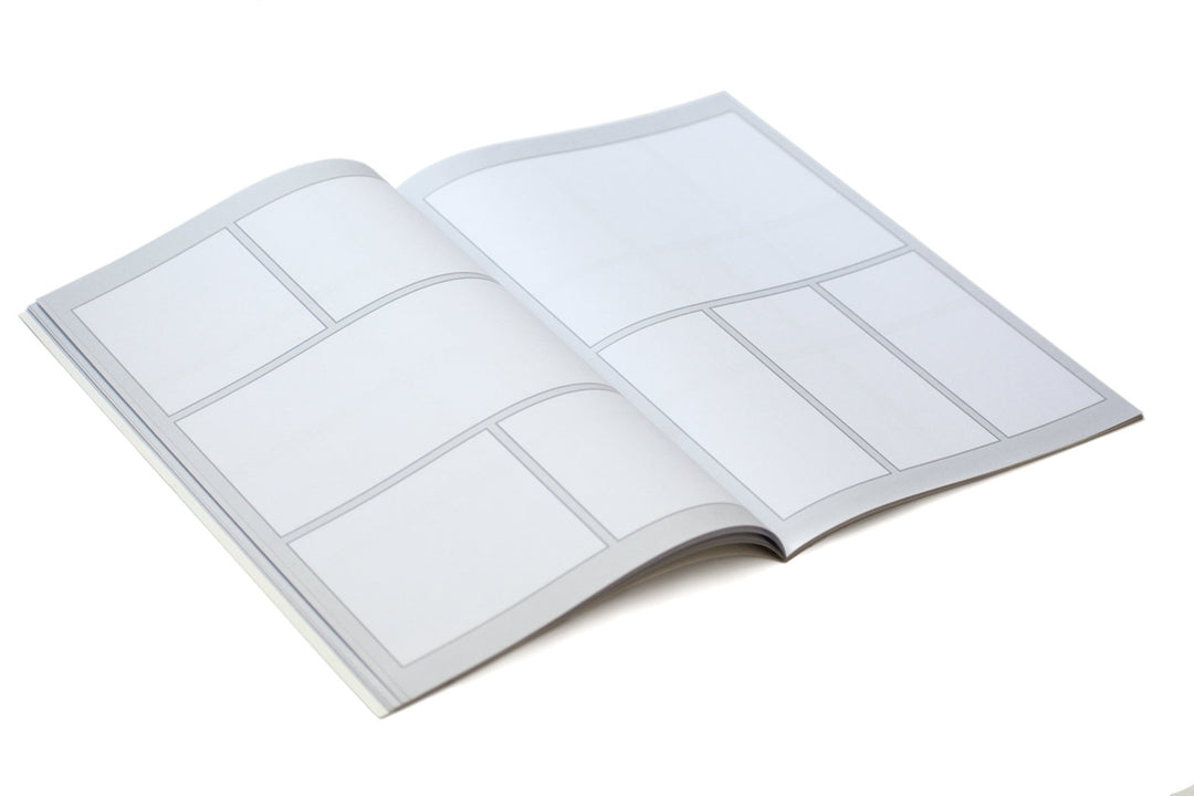 Koala Tools Blank Comic Book – 28 Pages, 6.6x10 Inches, Draw-It-Yourself Sketchbook - View #7