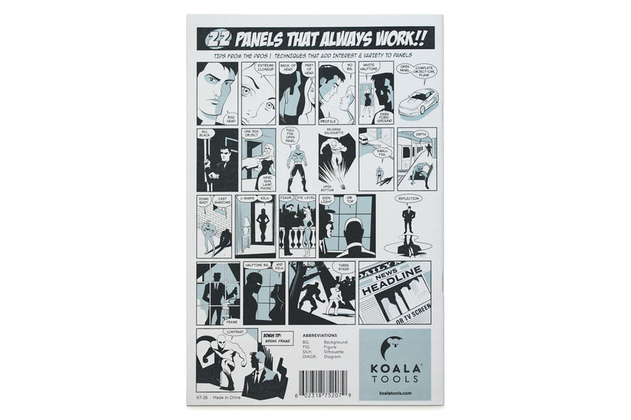 Koala Tools Blank Comic Book – 28 Pages, 6.6x10 Inches, Draw-It-Yourself Sketchbook - View #14