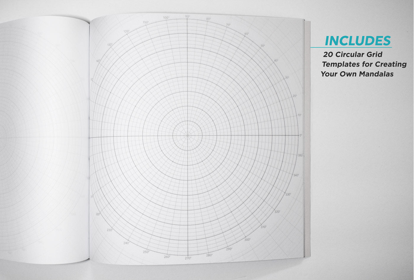 Buy Koala Tools - Circular Grid Sketchbook with Polar Coordinate