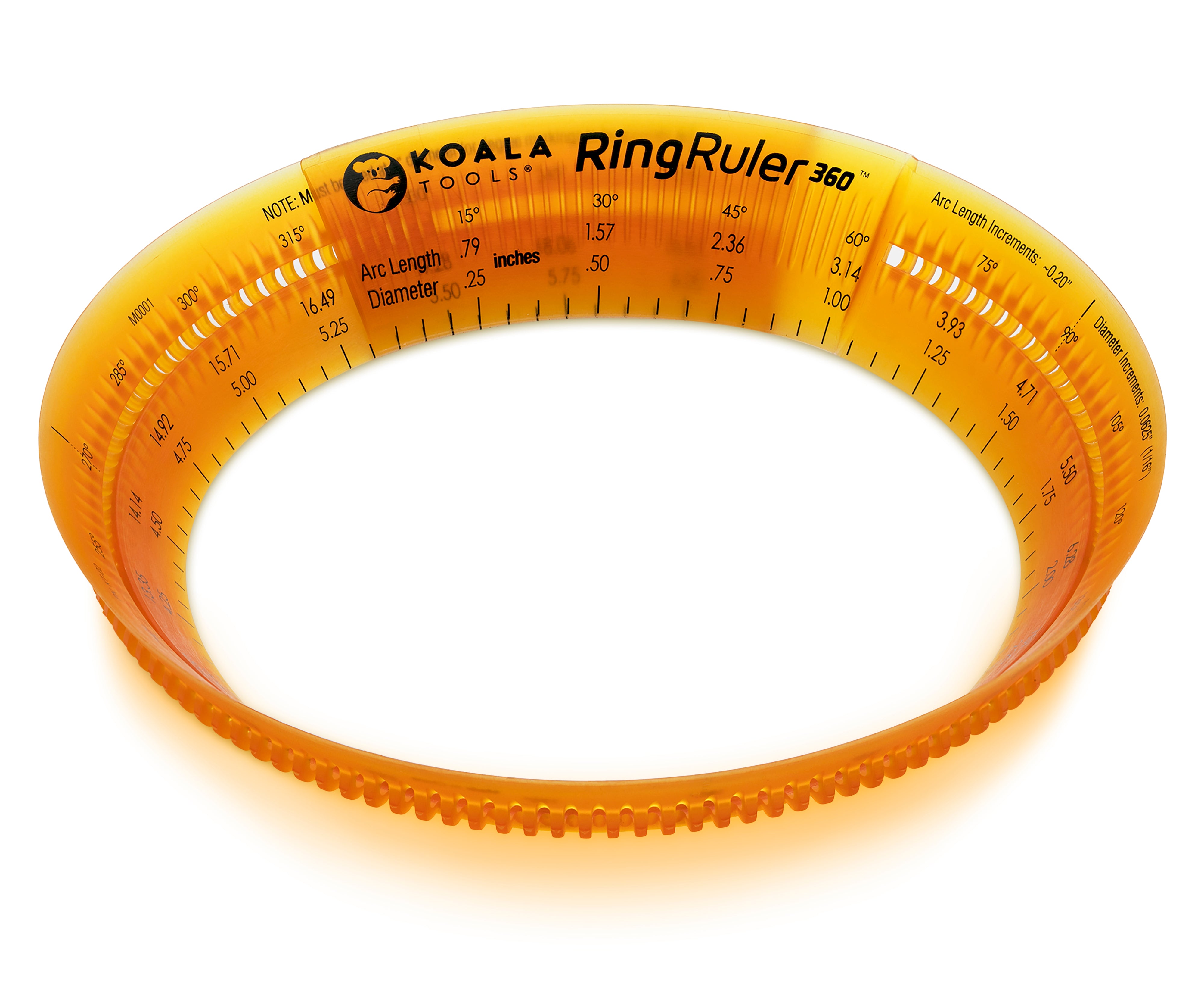 Ring Ruler - Adjustable Size Circular Ruler and Stencil Template (3